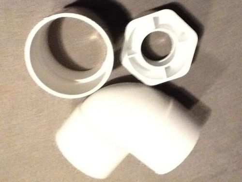 Industrial size PVC pipe fittings