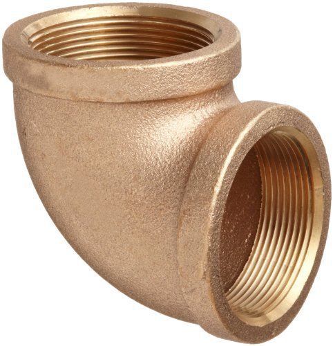 NEW Lead Free Brass Pipe Fitting  90 Degree Elbow  Class 125  1/4&#034; NPT Female