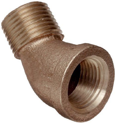 New brass pipe fitting  class 125  45 degree elbow  3/4&#034; npt male x 3/4&#034; npt fem for sale