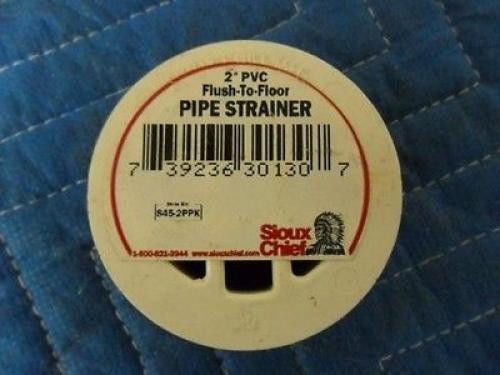 Sioux chief 2&#034;  845-2ppk pvc inside pipe floor drain for sale