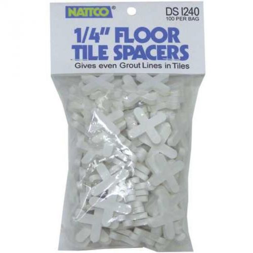Wall tile spacers  1/4&#034; ds1240 nattco ceramic tile ds1240 799519124016 for sale