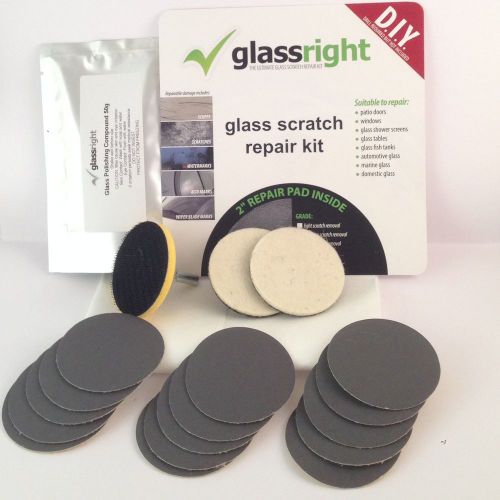 2&#039;&#039; 50mm Glass Scratch Repair Kit (Heavy Scratches) REPAIR ALL TYPES OF GLASS