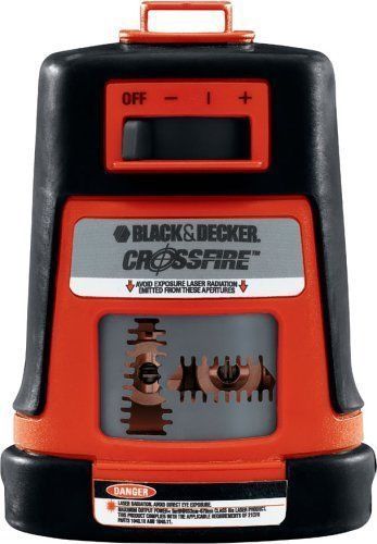 BLACK &amp; DECKER Vertical horizontal Projected Crossfire BDL310S Laser leveler