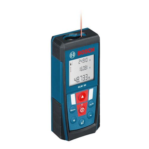 Bosch glm 50 laser distance measurer meter ranger finder 50 meters 165 feet for sale