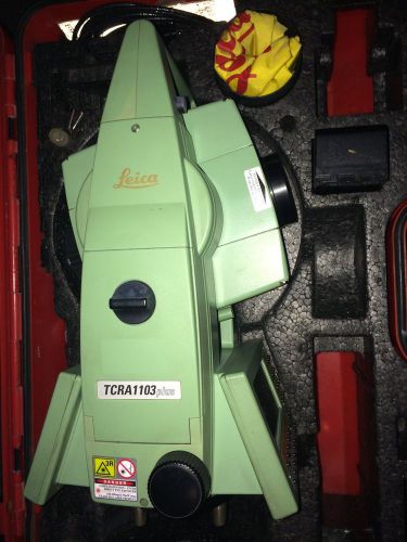 Leica TCRA 1103+ Total Station in Excellent Condition