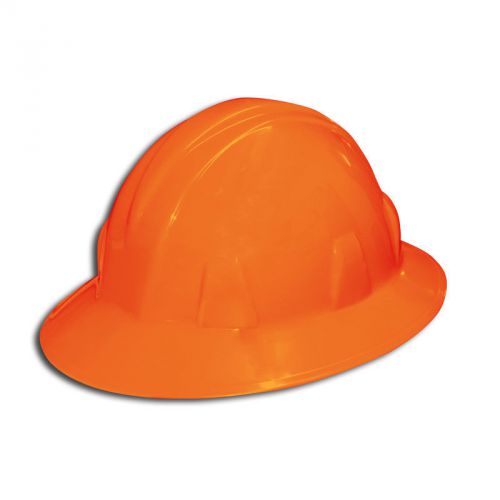 FORESTER Full Brim Hard Hat / Loggers Safety Helmet - Orange    8100