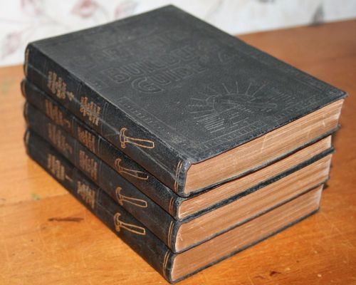 1923 AUDELS CARPENTERS AND BUILDERS GUIDE 1-4 by Frank D. Graham