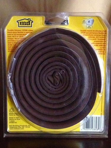 NIB 43848 M-D BUILDING PRODUCTS THERMABLEND 17FT BROWN WEATHERSTRIPPING TAPE