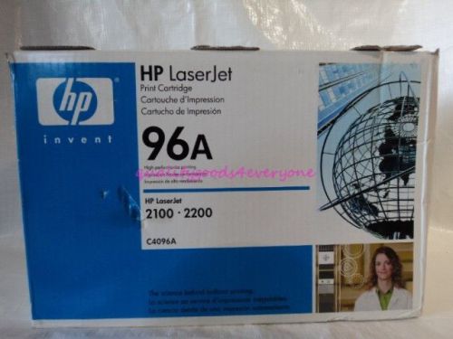 New Sealed Genuine OEM HP LaserJet Ink Toner Cartridge C4096A Black Ink