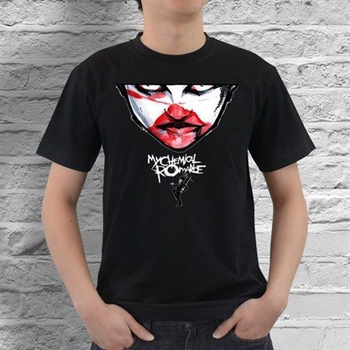 New my chemical romance metal rock mens black t shirt size s, m, l, xl, 2xl, 3xl for sale