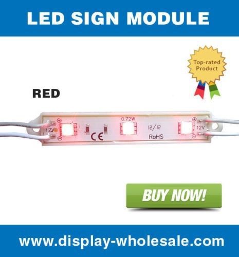 Signworld led sign module (red) for sale