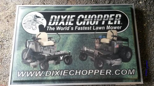 Dixie Chopper Lighted Sign