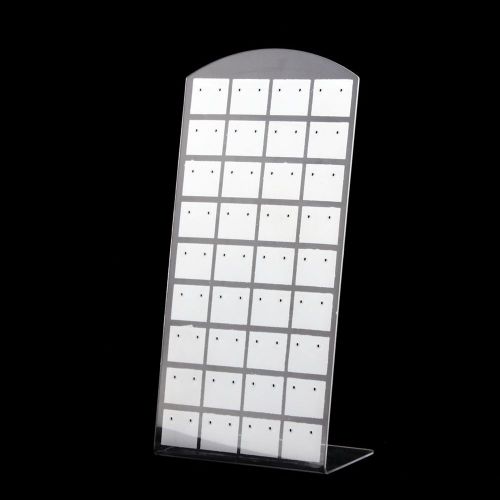 36 Pairs White Earrings Dispaly Board Pad Wholesale Jewelry Display