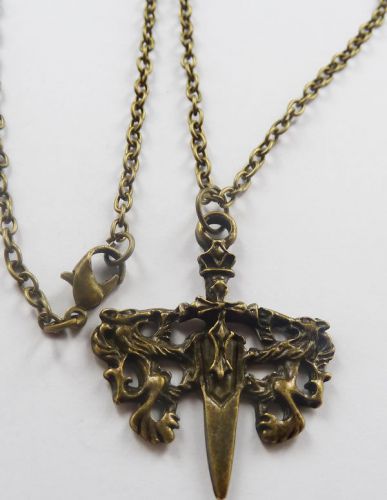 Lots of 10pcs bronze plated nice Costume Necklaces pendant 637mm