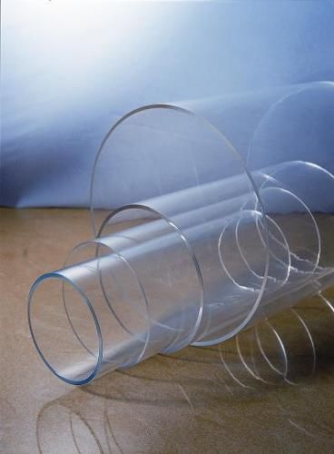 Acrylic Perspex OD 50mm x 2mm x 1M long Clear Tubing Acrylic Extruded tubing