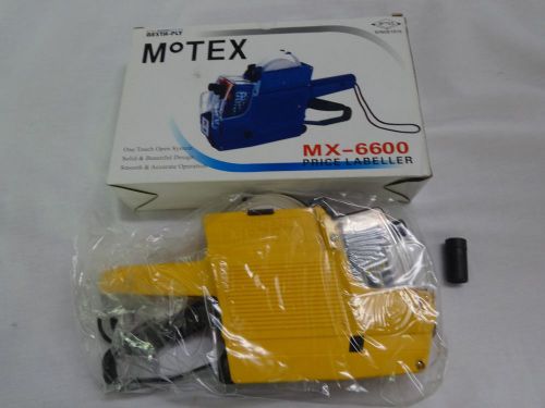 MOTEX MX-6600 PRICE LABELLER (Yellow)