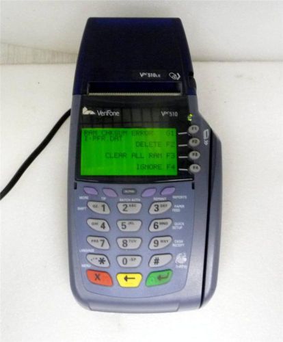 Verifone vx510 omni 5100 credit card terminal for sale