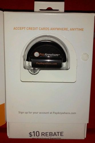 New pay anywhere credit card swipe
