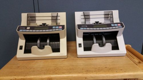 TWO CURRENCY COUNTERS MAGNER 75,MONEY COUNTER,BILL COUNTER,BANKNOTE,SORTER,COIN