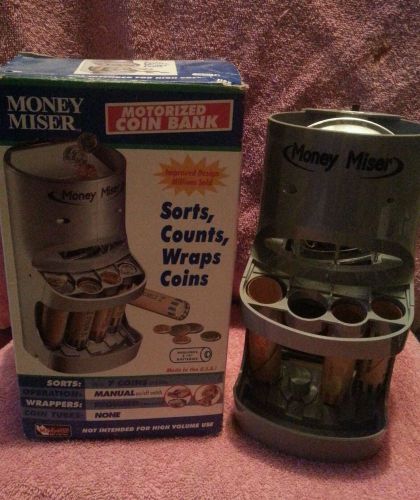 money miser coin sorter bank battery operated works great Christmas gift