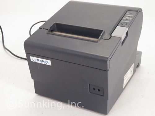Radiant Systems Epson TM-T88IV Thermal Receipt Printer Ethernet M129H For Parts