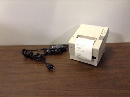 Epson tm-t88iv m129h pos cyberdata ethernet white thermal receipt printer for sale