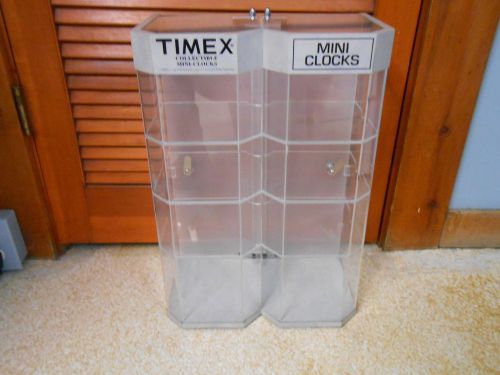 Timex Countertop Display Case with Key and security cord