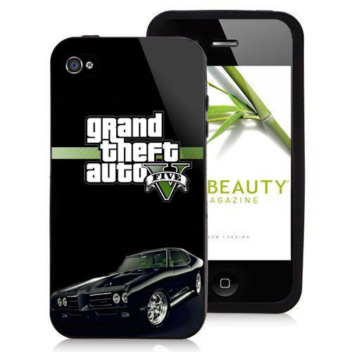 New Grand Theft Auto 5 GTA V Logo iPhone 4/4s/5/5s/6 /6plus Case