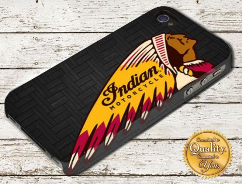 New Indian Motorcycle Pattern logo iPhone 4/5/6 Samsung Galaxy A106 Case
