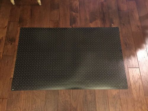 (3) pegboard cover covering skin overlay - diamond plate image - nearly 4 foot! for sale
