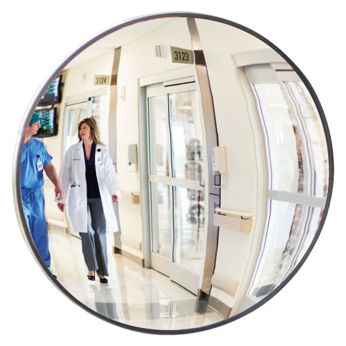 26&#034; Dia. Hospital Acrylic Safety &amp; Security Convex Mirror / 26&#039; Viewing Area,