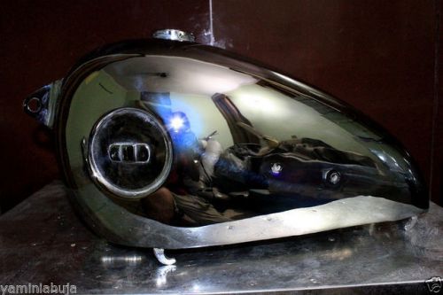 Bsa b31 plunger chrome gas fuel tank 1951-1954 for sale