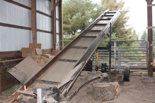 American Firewood Conveyor hay elevator