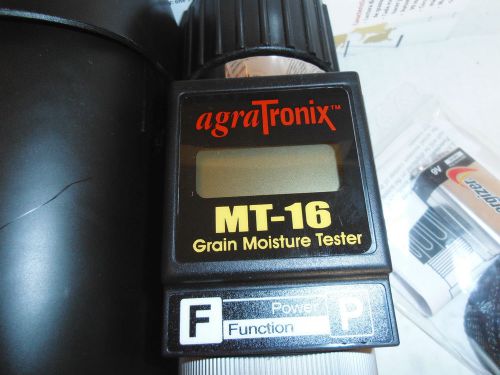 Farmex/Agratronix MT-16 Grain Moisture Tester - Accurate &amp; Reliable