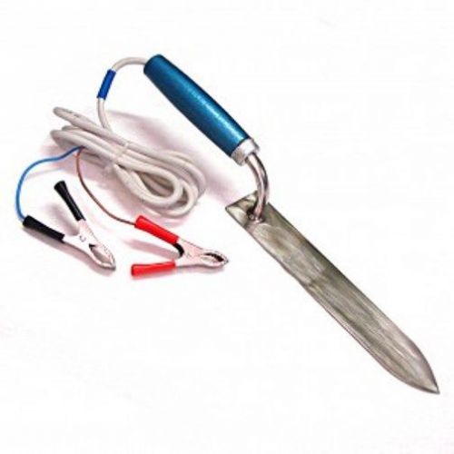 Stainless Uncapping Hot Knife electric heated blade 12V power- Battery operated