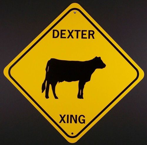 DEXTER XING Aluminum Cow Sign Won&#039;t rust or fade