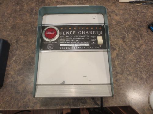 Sears electronic fence charger model 436.77730 for electric fences great