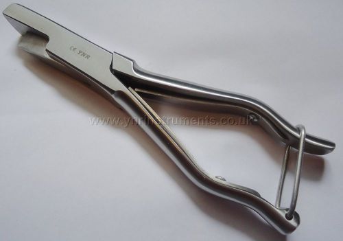 Lamb sheep ear notcher stainless steel 6&#034; double command v shape livestock - ynr for sale