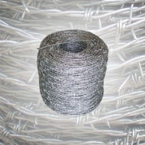 Galvanised Barbed Wire coil 500 Meter Livestock Field Paddock Security Fencing