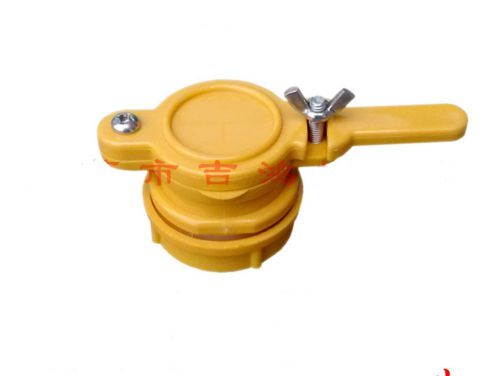 1 pcs yellow nylon 40mm honey shake machine honey gate valve beekeeping tools for sale