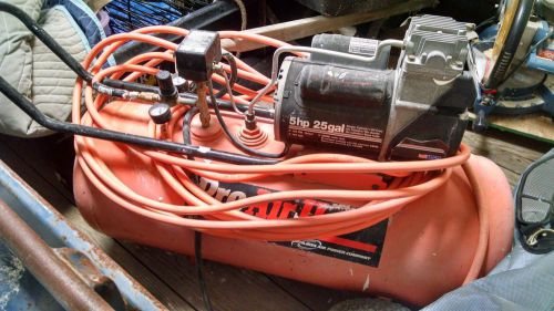 Devilbiss pro air ii professional grade air compressor w/hose  5hp - 25 gallon for sale
