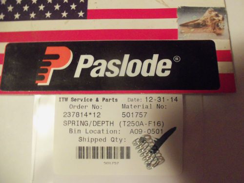 &#034;NEW&#034; Paslode Part # 501757  Spring