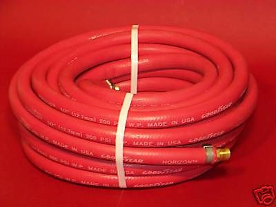 50 ft  GOODYEAR 1/2 ID 200 PSI RUBBER AIR HOSE TOOLS