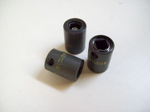 LANCE 12346  3/8&#039;&#039; DRIVE 10MM IMPACT SOCKET SHALLOW - 3PC - NEW - FREE SHIPPING