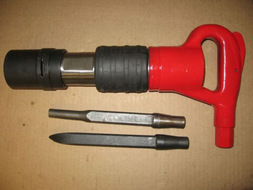 Pneumatic rivet buster kent k600 deomlition hammer + 2 bits for sale