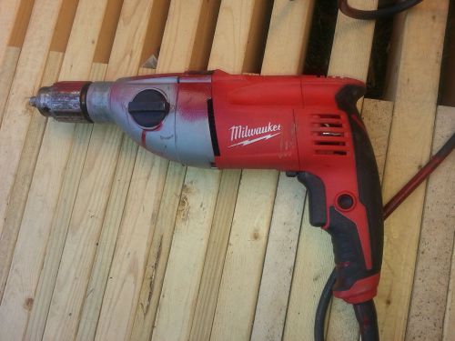 Milwaukee 1/2&#034; Hammer Drill 5378-20 7.5 A 9R31 0-2500rpm