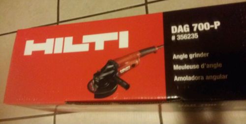 HILTI 7&#034; DAG 700-P ANGLE GRINDER, BRAND NEW, TOOL ONLY, POWERFUL, FAST SHIPPING