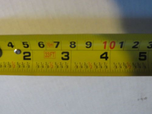 tape measure Neiko 01581A 33 ft X 1 1/4 easy view SAE and metric