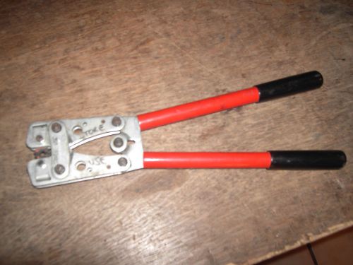 Cable Lug Crimper Dial Type Battery &amp; Power Cable Crimp