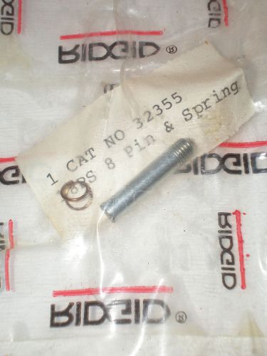 Ridgid 18ps Pin &amp; SPRING FOR  ADJ. WRENCHES # 32355